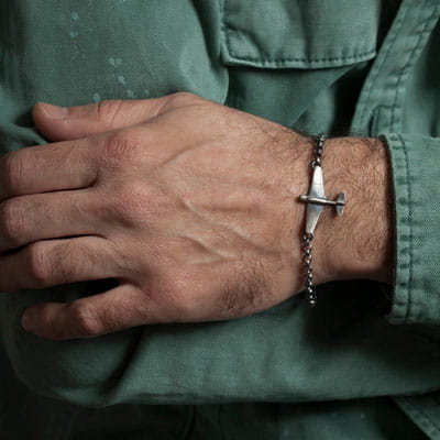 Mens Pilot Bracelet