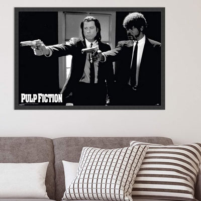 Pulp Fiction Duo Poster