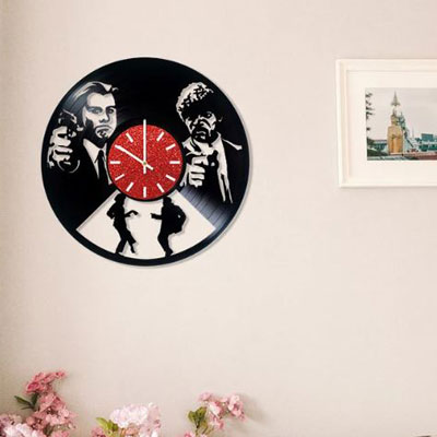 Pulp Fiction Wall Clock