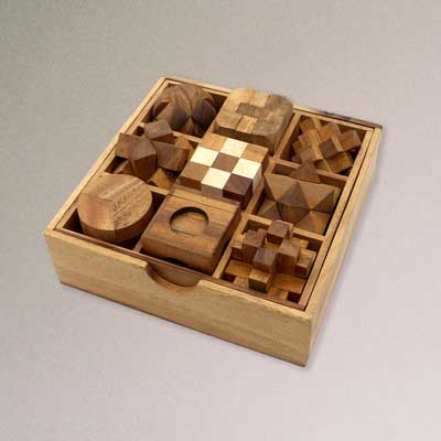 Wooden Puzzle Set