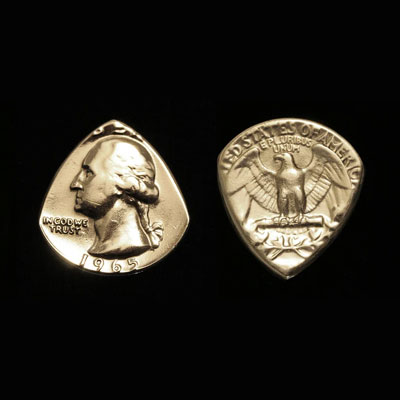 Quarter Guitar Pick