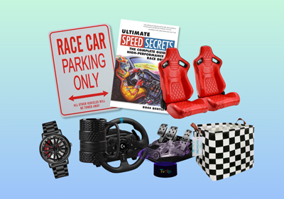 A racing car