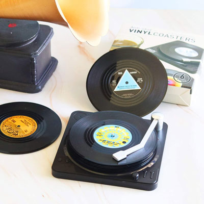 Vinyl Coasters