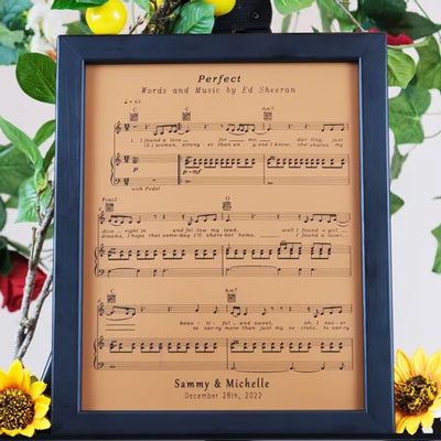 Classical Sheet Music Print