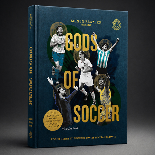 Soccer book featuring iconic players and stories