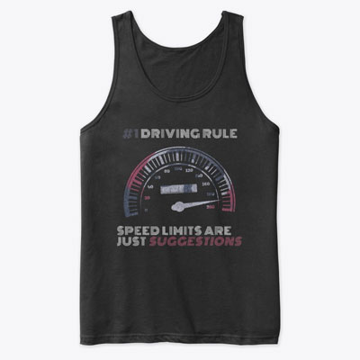 Driving Rules Premium Tank Top