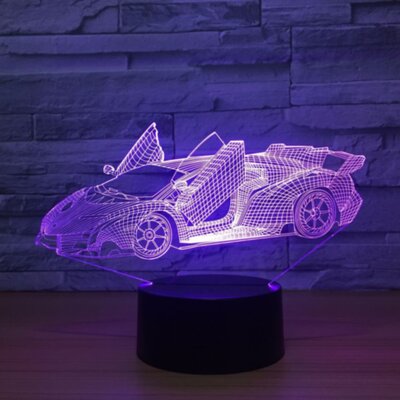 Sports Car Night Lamp