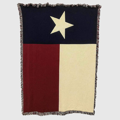 Texas Flag Throw Blanket