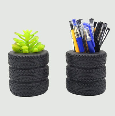 Tire Shaped Planter
