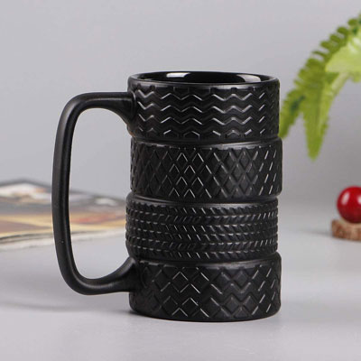 Tire Themed Mug
