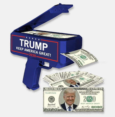 Trump Money Gun