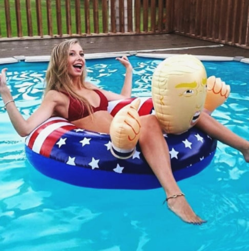 Trump Pool Float