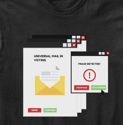 Mail in Voting T-shirt