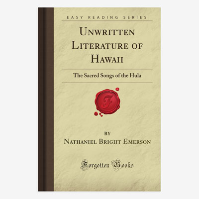 Unwritten Literature of Hawaii Book
