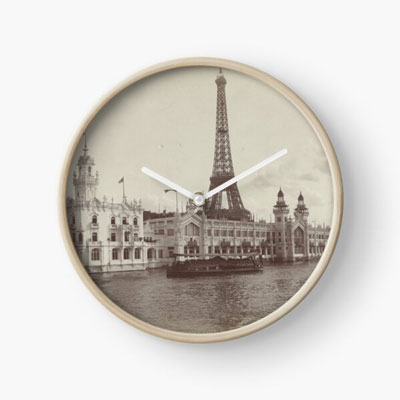 Vintage Paris Wall Clock