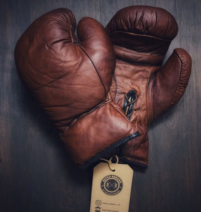 Vintage Style Boxing Gloves