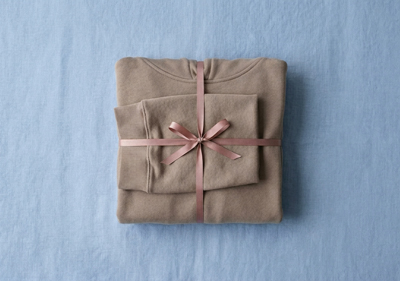 A hoodie on a Linen Background