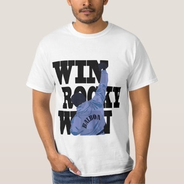 t shirt rocky win