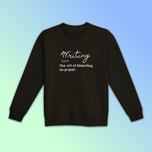 Writing Definition sweatshirt