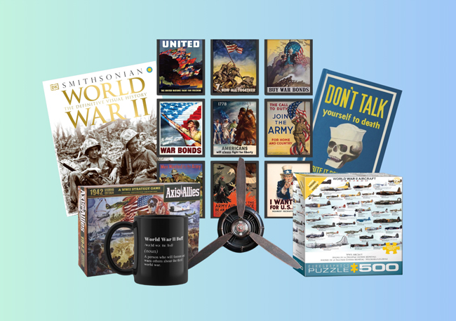 world war 2 gifts graphic