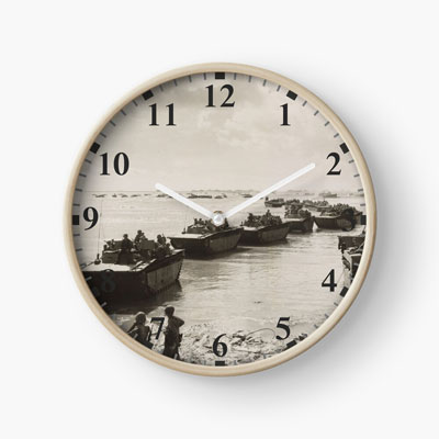 WW2 Wall Clock