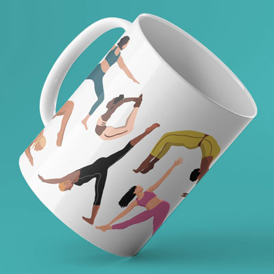 Yoga Poses Mug